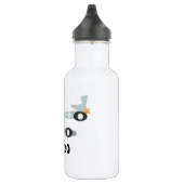 Retro raceauto's voor kinderen waterfles  (Rechts)