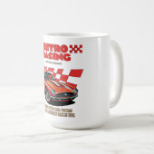 RETRO RACEBEEKER KOFFIEMOK (Voorkant rechts)