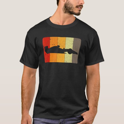 Retro  racebus racer 1 t-shirt (Voorkant)