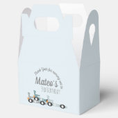 Retro Racecars Moon Stars van drie partijen Bedankdoosjes (Geopend)