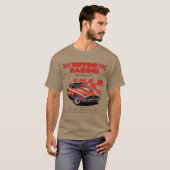 RETRO RACEN T-SHIRT (Voorkant volledig)