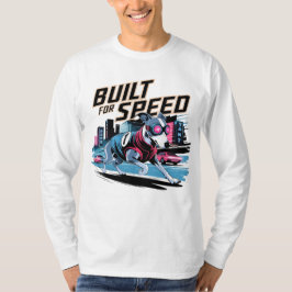 Retro Racer Greyhound – gemaakt voor Speed Dog T-shirt