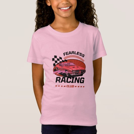 Retro Racing Club Auto T-shirt (Voorkant)