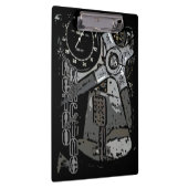 Retro Racing Oldtimer Details Grafisch Ontwerp Klembord (Rechts)