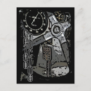Retro Racing oldtimer — Grafisch ontwerp Briefkaart