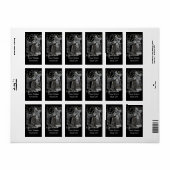 Retro Racing oldtimer — Grafisch ontwerp Etiket (Full Sheet)