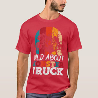 Retro Racing Race Monster Truck T-shirt