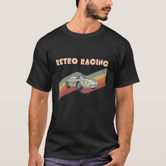 retro racing t-shirts (Voorkant)