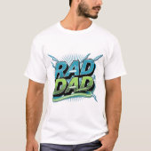 Retro Rad Papa - Elektrisch Cool Vaderdag Cadeau T-shirt (Voorkant)