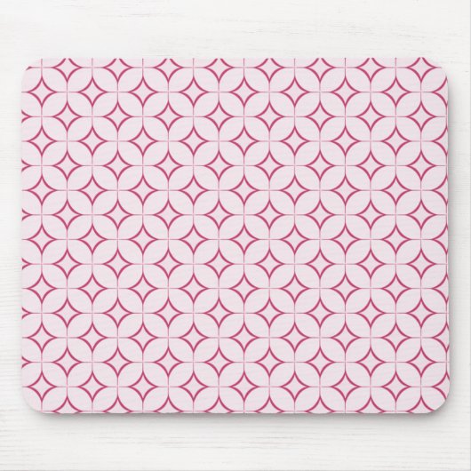 Retro Radiance Mousepad, Magenta Muismat (Voorkant)