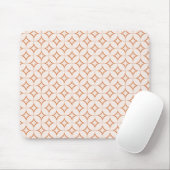 Retro Radiance Mousepad, Sinaasappel Muismat (Met muis)