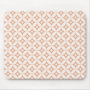 Retro Radiance Mousepad, Sinaasappel Muismat