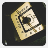 Retro Radio Dial 01 Sticker (Voorkant)