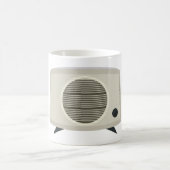 Retro  radio Mid-Century Modern Audio Koffiemok (Center)