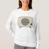 Retro  radio Mid-Century Modern Audio T-shirt (Voorkant)