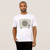 Retro  radio Mid-Century Modern Audio T-shirt (Voorkant volledig)