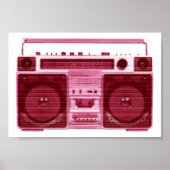 retro radio poster (Voorkant)