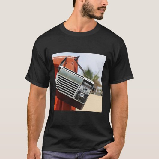 Retro Radio Vibes T-shirt (Voorkant)