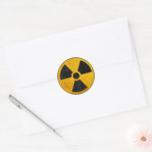 Retro radioactieve Sticker (Envelop)