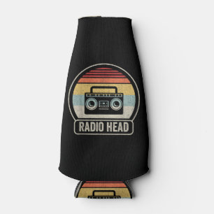 Retro  radiokop flesjeskoeler