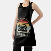 Retro radiokop schort (Insitu)