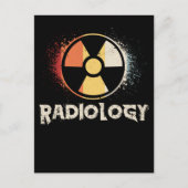 Retro Radiology Symbol Xray Radiologist Briefkaart (Voorkant)