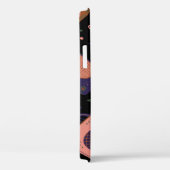 Retro-radio's, bandrecorderpatroon. Case-Mate iPhone case (Achterkant / Rechts)