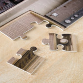  RETRO RADIOS JIGSAW PUZZZLE LEGPUZZEL (Zijkant)