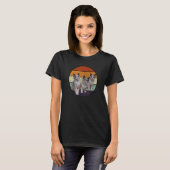 Retro Ragdoll Cat T-shirt (Voorkant volledig)