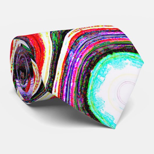 Retro Rage Stropdas (Opgerold)