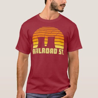 Retro Railroad St. T-shirt