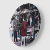 Retro Rain Painting by Alfred Fox Grote Klok (Hoek)