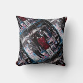 Retro Rain Painting by Alfred Fox Kussen (Voorkant)