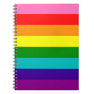 Retro Rainbow 8 Pride Notitieboek