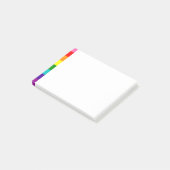Retro Rainbow 8 Pride Post-it Notes (Schuin)