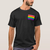 Retro Rainbow 8 Pride T-shirt (Voorkant)