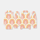 Retro Rainbow Bedankdoosjes (Uitgevouwen)