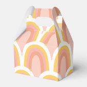 Retro Rainbow Bedankdoosjes (Voorkant Zijde)