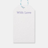 Retro Rainbow Cadeaulabel (Achterkant)