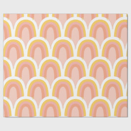 Retro Rainbow Cadeaupapier