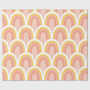 Retro Rainbow Cadeaupapier