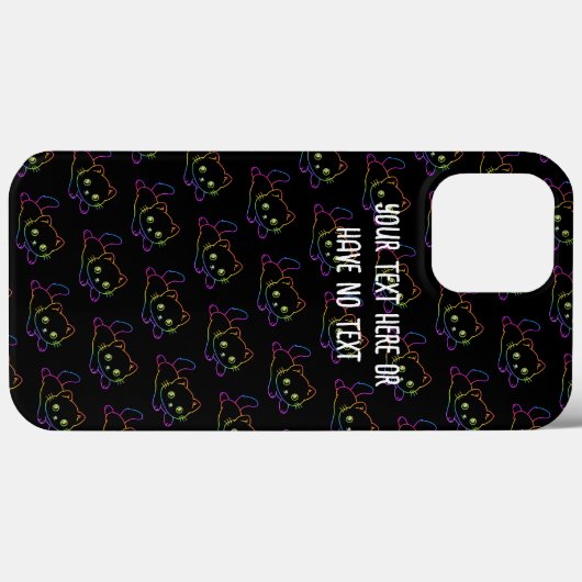 Retro Rainbow Cat Kawaii Animal Magical Kitten Case-Mate iPhone Case (Achterkant (horizontaal))
