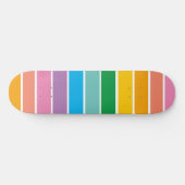 Retro Rainbow Cool Kind Skateboard (Horizontaal)