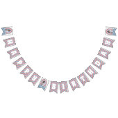 Retro Rainbow & Daisies Birthday Bunting Banner (Alle)