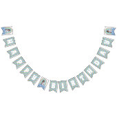 Retro Rainbow & Daisies Birthday Bunting Banner (Alle)