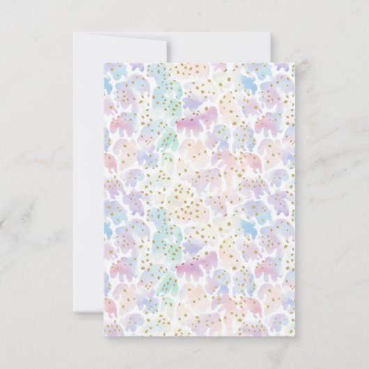 Retro Rainbow FIVE is a Vibe Groovy 5th Birthday Bedankkaart (Achterkant)