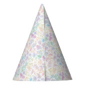 Retro Rainbow FIVE is a Vibe Groovy 5th Birthday Feesthoedjes (Achterkant)