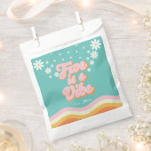 Retro Rainbow FIVE is een Vibe Groovy 5e verjaarda Bedankzakje (Geknipt)