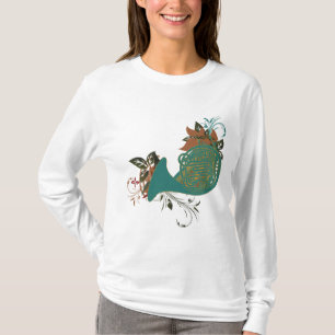 Retro Rainbow French Horn T-shirt