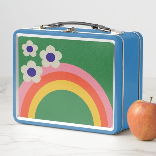 Retro Rainbow Lunchbox (In situ)